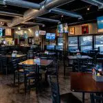 Sidelines Bar side Seating Norwalk Location