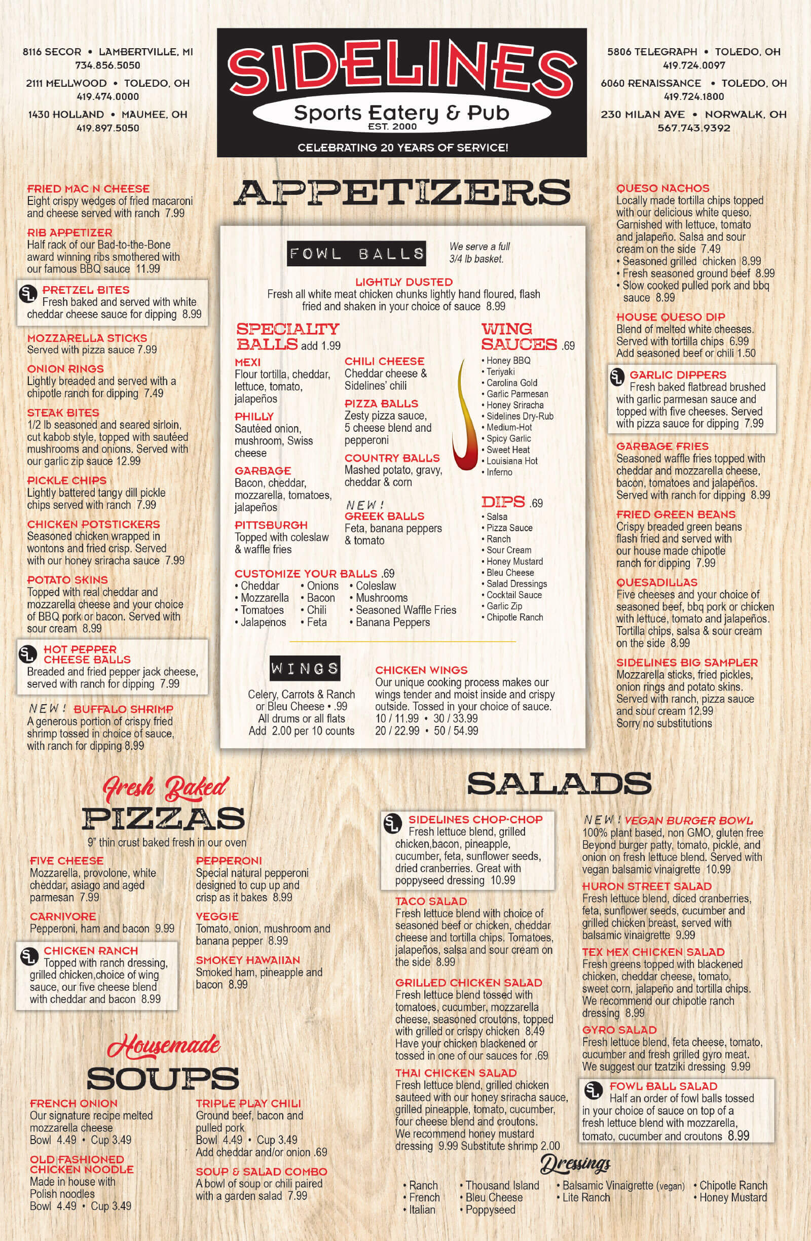 Sidelines Sports Eatery and Pub