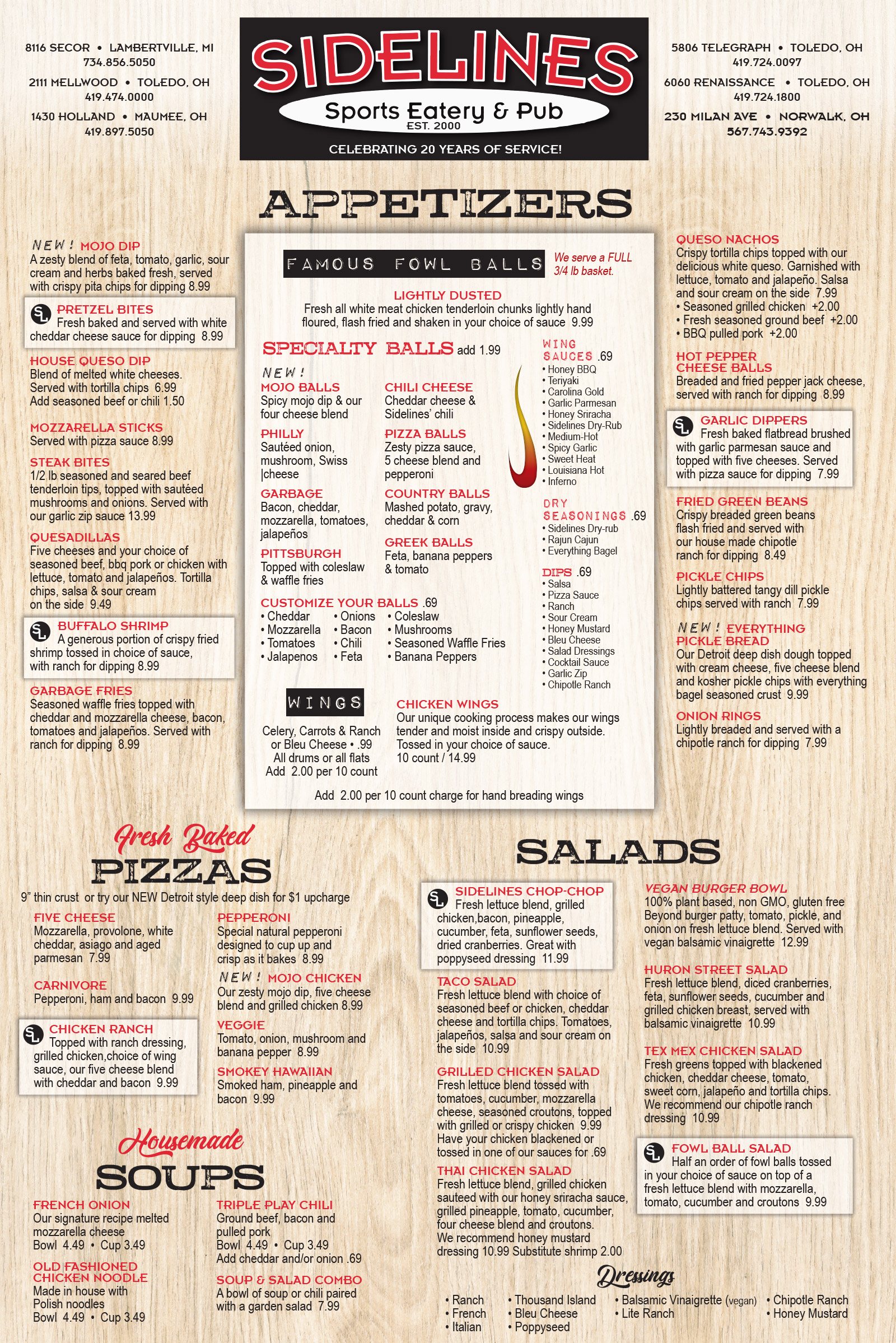 Sidelines Sports Eatery and Pub